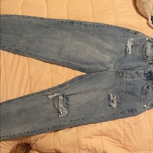 Baggy oversized boyfriend jeans